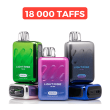 Charger l'image dans la galerie, E-Cigarette Jetable - Lightrise TB 18k - Grossiste de Cigarettes Électroniques, E-liquides Maroc