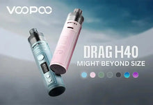 Charger l'image dans la galerie, Kit Voopoo - Drag H40 - Grossiste de Cigarettes Électroniques, E-liquides Maroc
