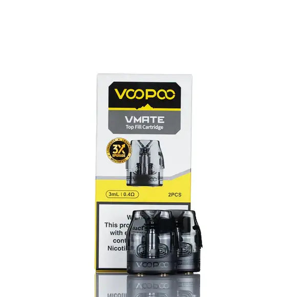 Cartouche Voopoo VMATE V2 Pod - (3ml) 2Pcs - Grossiste de Cigarettes  lectroniques, E-liquides Maroc
