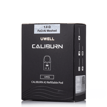 Charger l'image dans la galerie, Cartouche CALIBURN A3 - Uwell - 4pcs