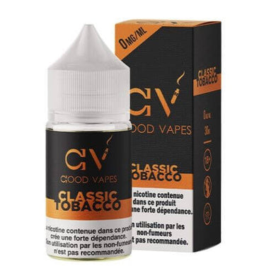 Good Vapes - Classic tobacco 50/50 30ml - Grossiste de Cigarettes Électroniques, E-liquides Maroc