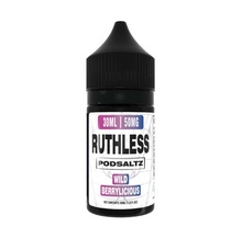 Charger l&#39;image dans la galerie, Ruthless Essentials Salts - Wild Berrylicious - 30ml
