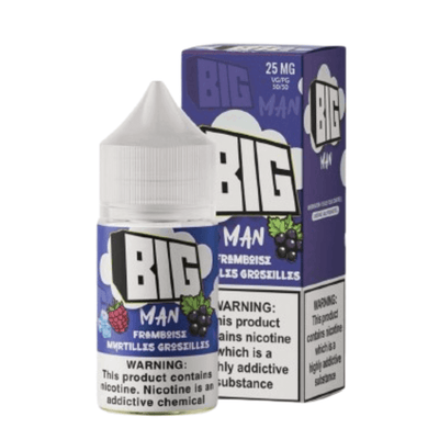 Big Man - Framboise Myrtille Groseille 30ml - Grossiste de Cigarettes Électroniques, E-liquides Maroc