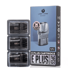 Charger l&#39;image dans la galerie, Cartouche Lost vape E Plus (3pcs/pack） - Grossiste de Cigarettes Électroniques, E-liquides Maroc
