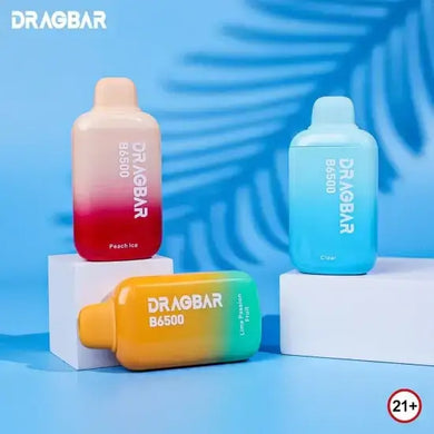 E-cigarette jetable - Drag Bar B6500 Puffs - Grossiste de Cigarettes Électroniques, E-liquides Maroc