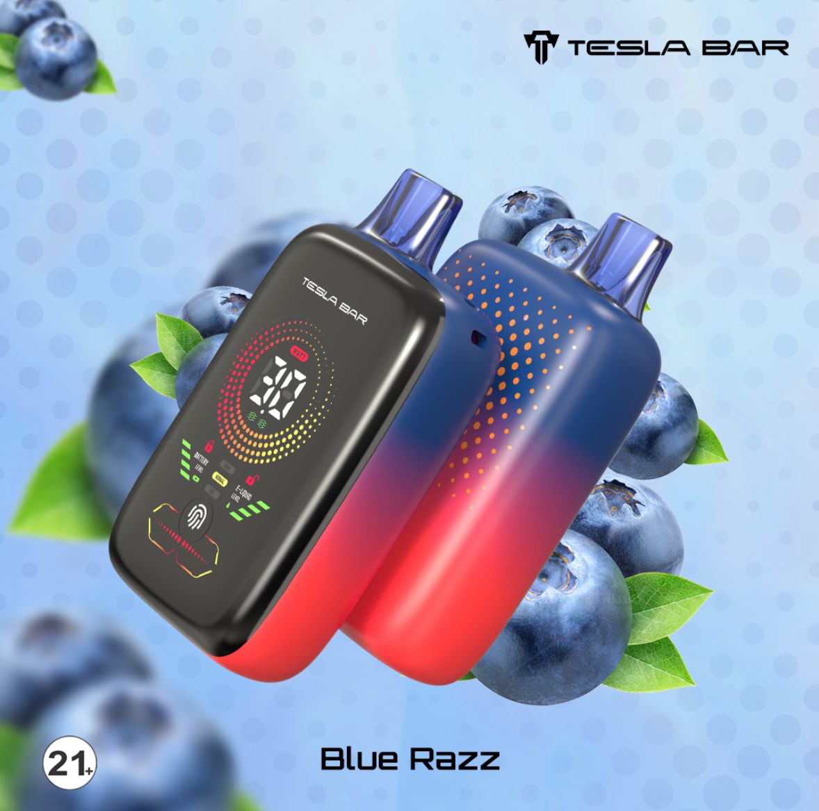 E-Cigarette Jetable - Tesla Bar - XT25000 - 2%