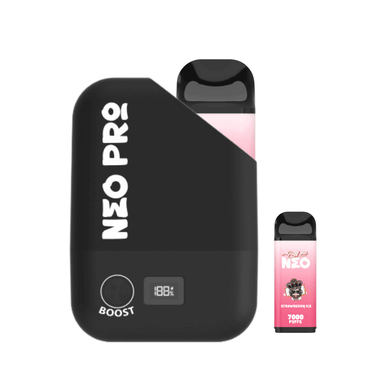 Kit Neo Pro - Strawberry Ice - Grossiste de Cigarettes Électroniques, E-liquides Maroc