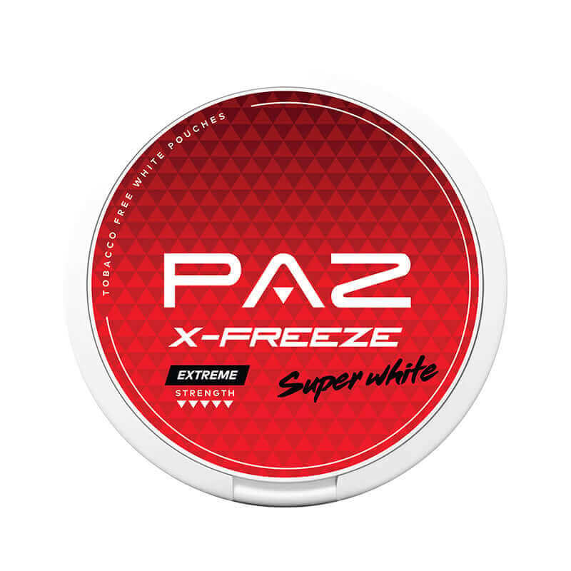 Nicotine Pouches - Paz X-Freeze 24mg - Grossiste de Cigarettes Électroniques, E-liquides Maroc