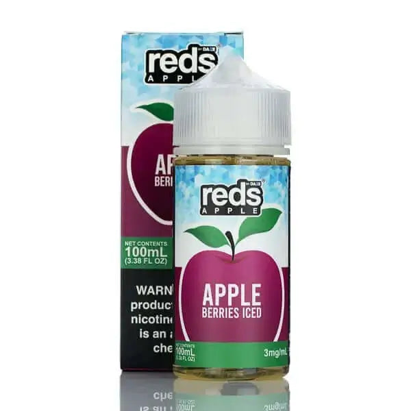 Reds Apple - E-liquide 100ml - 0mg - Grossiste de Cigarettes Électroniques, E-liquides Maroc