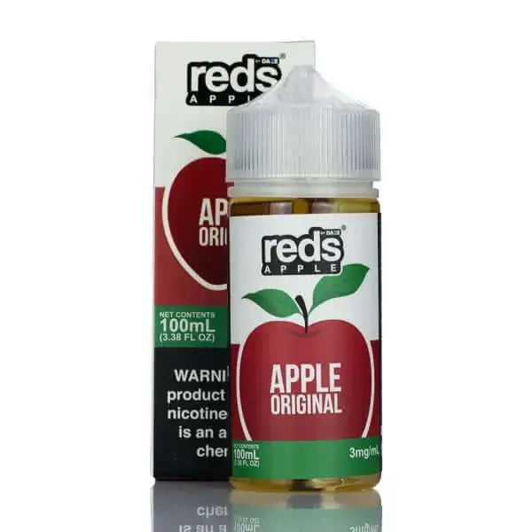 Reds Apple - E-liquide 100ml - 0mg - Grossiste de Cigarettes Électroniques, E-liquides Maroc