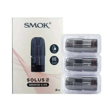 Solus 2 meshed 0.9Ω pod - 3pcs - Grossiste de Cigarettes Électroniques, E-liquides Maroc