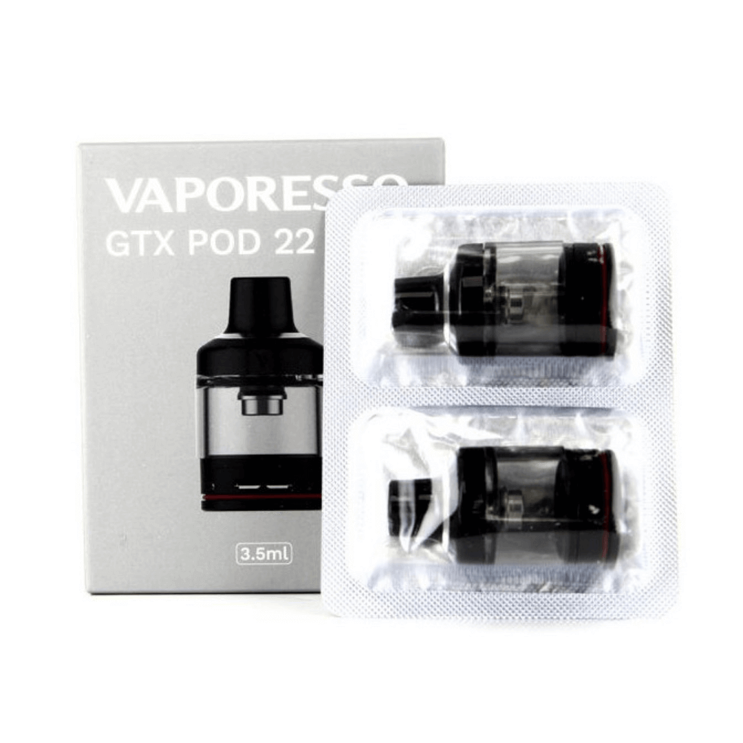 Cartouche - Vaporesso GTX POD 22-N 3.5 ml - 2pcs - Grossiste de Cigarettes Électroniques, E-liquides Maroc