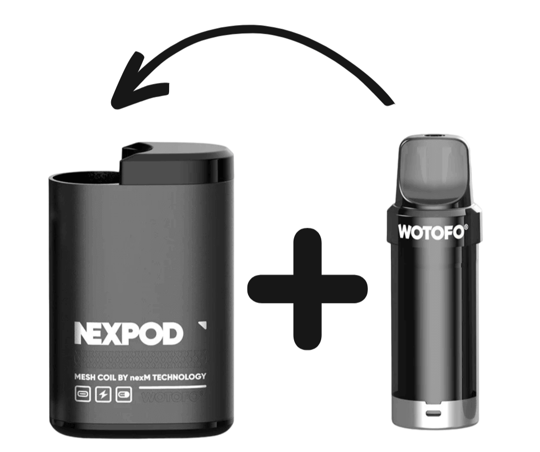 wotofo nexpod 5000 puffs disposable vape kit Wotofo nexPOD Prefilled Pod Kit – Vape Wholesale Global main image 1