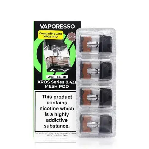 Cartouche - Vaporesso XROS Series (3ML) - 4pcs - Grossiste de Cigarettes Électroniques, E-liquides Maroc