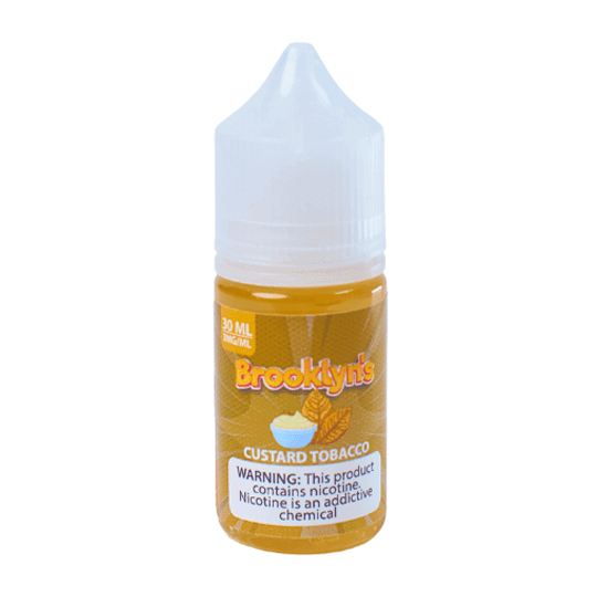 Brooklyn's - Custard Tobacco 30ml - Grossiste de Cigarettes Électroniques, E-liquides Maroc