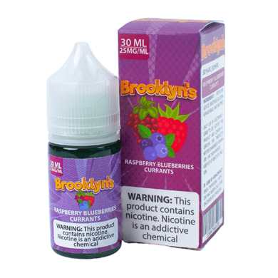 Brooklyn's Salt - Raspberry Blueberry Currant 30ml - Grossiste de Cigarettes Électroniques, E-liquides Maroc