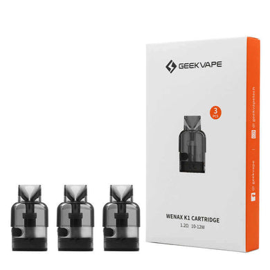 Cartouche Geekvape Wenax K1/K2 - 3pcs - Grossiste de Cigarettes Électroniques, E-liquides Maroc