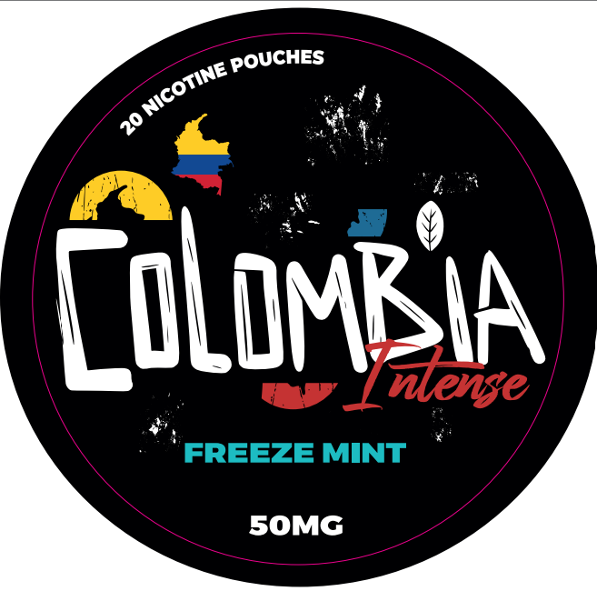 Nicotine Pouches - Colombia INTENSE - 50 MG