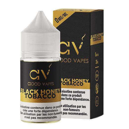 Good Vapes - Black Honey Tobacco 50/50 30ml - Grossiste de Cigarettes Électroniques, E-liquides Maroc