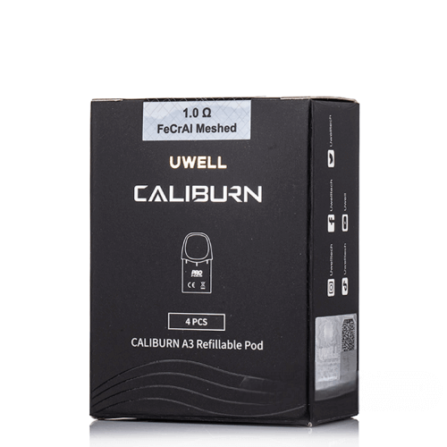 Cartouche CALIBURN A3 - Uwell - 4pcs