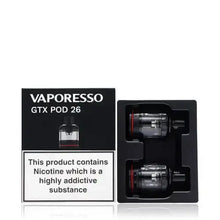 Charger l&#39;image dans la galerie, Cartouche - Vaporesso GTX POD 26-N 5 ml - 2pcs - Grossiste de Cigarettes Électroniques, E-liquides Maroc
