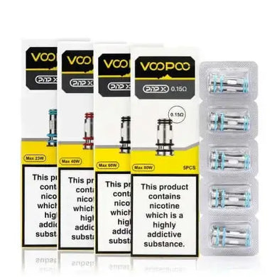 Résistance Voopoo PNP X - 5Pcs - Grossiste de Cigarettes Électroniques, E-liquides Maroc