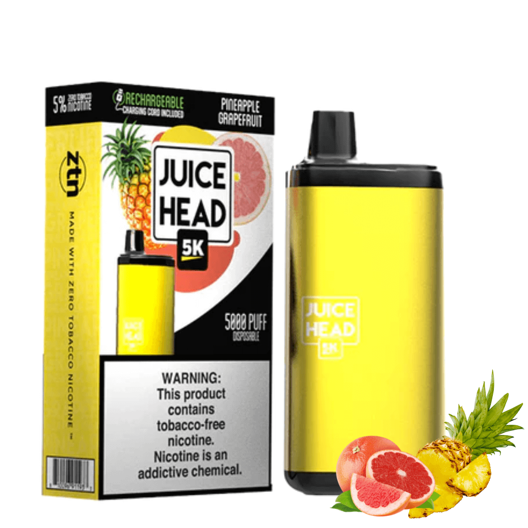E-cigarette jetable - Juice Head Freeze - 5000 Puffs (5%/ml)