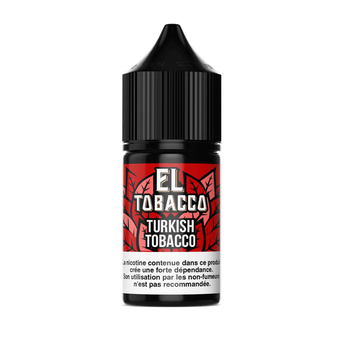 EL TOBACCO - Turkish Tobacco 30ml - Grossiste de Cigarettes Électroniques, E-liquides Maroc