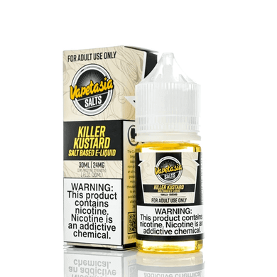 Vapetasia Salts - Killer Kustard 30ml - Grossiste de Cigarettes Électroniques, E-liquides Maroc