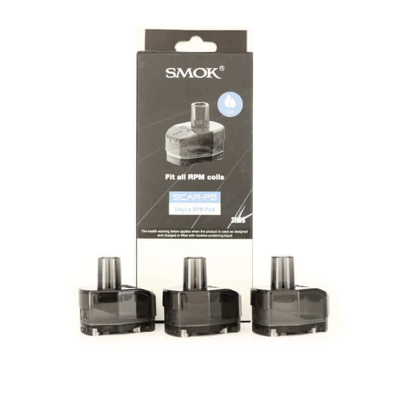 Cartouche Vide Smok SCAR-P5 - 3pcs - Grossiste de Cigarettes Électroniques, E-liquides Maroc