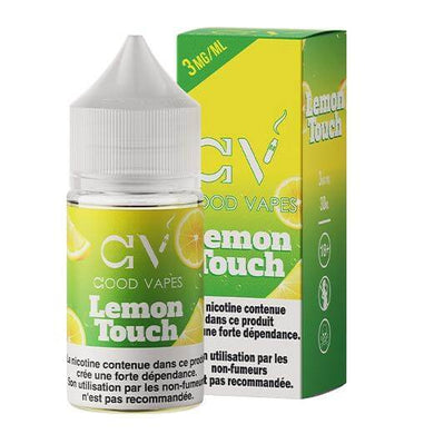Good Vapes - Lemon Touch 30ml - Grossiste de Cigarettes Électroniques, E-liquides Maroc