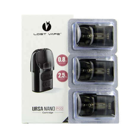 Cartouche Ursa Nano Pod - 3pcs - Grossiste de Cigarettes Électroniques, E-liquides Maroc