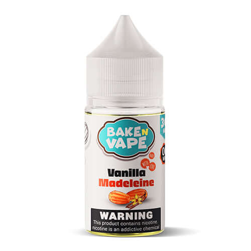 Bake N Vape - Vanilla Madeleine 30ml - Grossiste de Cigarettes Électroniques, E-liquides Maroc