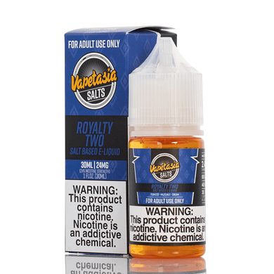 Vapetasia salts - Royalty II 30ml - Grossiste de Cigarettes Électroniques, E-liquides Maroc