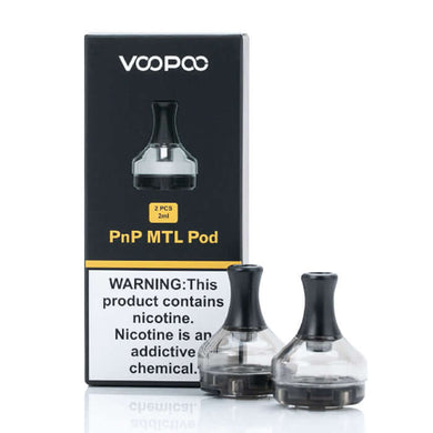 Cartouche Voopoo PnP MTL Pod - 2Pcs - Grossiste de Cigarettes Électroniques, E-liquides Maroc